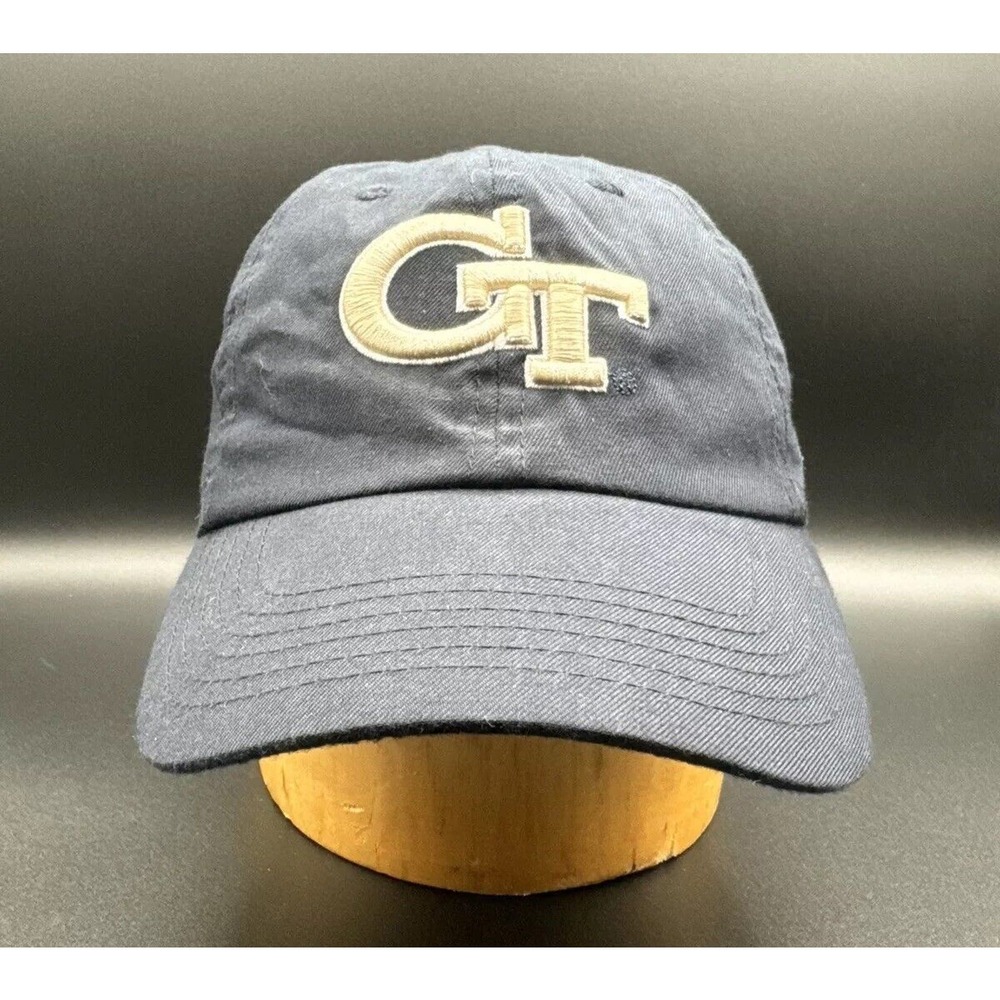 Georgia Tech Yellow Jackets Towcaps Strapback Hat Navy GT Adj. Cap Football